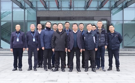 蒋文春率队莅临绵阳LETOU乐投公司调研指导事情